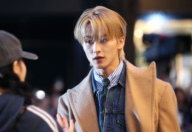 그룹 NCT 멤버 마크가 논현동 고급 아파트를 50억원에 구입했다. 사진은 지난해 10월 서울 강남구 신사동 폴로 랄프로렌 가로수길 스토어에서 열린 ‘랄프스 뉴욕’ 포토콜에 참석한 NCT127 마크. /사진=뉴스1