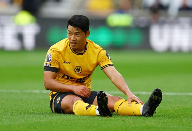 황희찬(울버햄튼)이 오늘 20일에 진행되는 잉글랜드 프로축구 프리미어리그(EPL) 울버햄튼 원더러스와 맨체스터 유나이티드(맨유) 경기 출전이 불투명한 상황이다. 사진은 지난해 8월25일 영국 울버햄튼 몰리뉴 스타디움에서 열린 울버햄튼과 첼시 경기에 출전한 황희찬의 모습. /사진=로이터