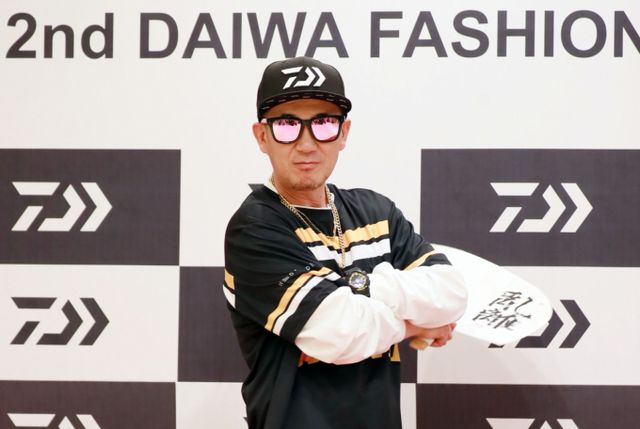 그룹 DJ.DOC 이하늘이 29일 오후 서울 성동구 한 웨딩홀에서 열린 '다이와 패션쇼 2021'에 참석해 포즈를 취하고 있다./사진=머니투데이