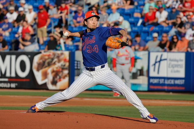 센가 코다이가 야수들의 지원을 받지 못하며 패전투수가 됐다. 사진은 2025시즌 뉴욕 메츠에서 활약한 센가 코다이의 모습. /사진=로이터