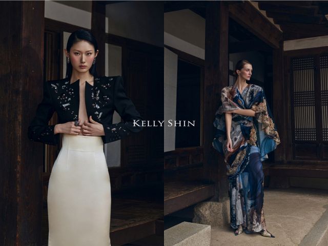 켈리신(KELLY SHIN)이 2025 봄여름(S/S) 컬렉션 'TO THE SHORE'(해안으로)의 레디 투 웨어 라인을 선보였다. /사진=켈리신