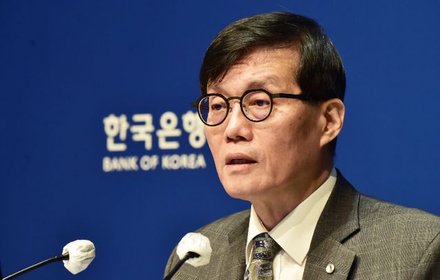 이창용 한은 총재가 지난 2월25일 서울 중구 남대문로 한국은행에서 열린 통화정책방향 기자간담회에서 질의에 답하고 있다./사진=머니S 임한별 기자