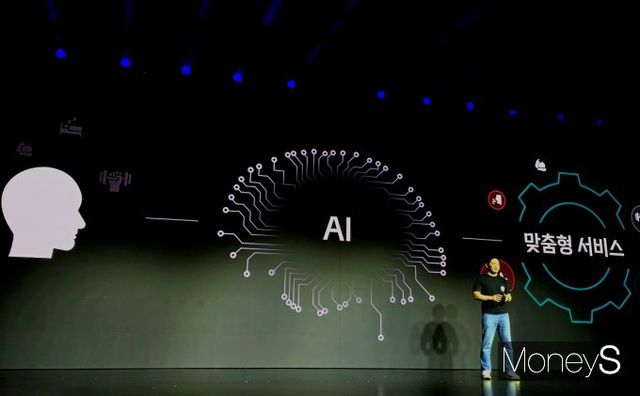 최성환 SK네트웍스 사업총괄 사장 겸 나무엑스 EA가 나무엑스 브랜드 철학에 대해 설명하고 있다. /사진=황정원 기자