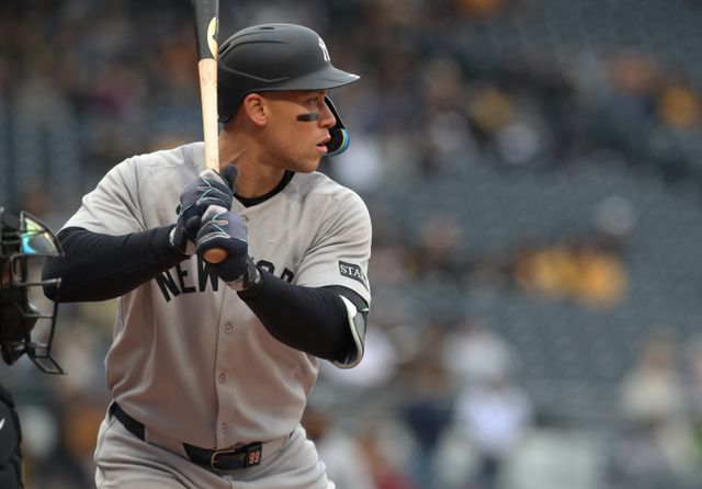 애런 저지가 맹타를 휘둘렀지만 뉴욕 양키스는 패배했다. 사진은 2025시즌 뉴욕 양키스에서 활약한 애런 저지의 모습. /사진=로이터