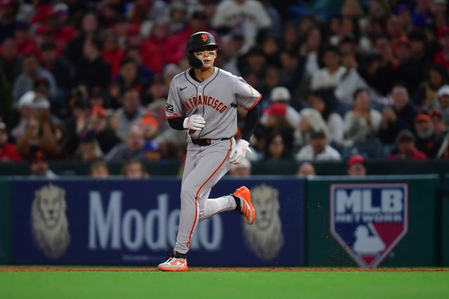 샌프란시스코 자이언츠 이정후가 무안타로 부진했다. 사진은 2025시즌 샌프란시스코 자이언츠에서 활약 중인 이정후의 모습. /사진=로이터