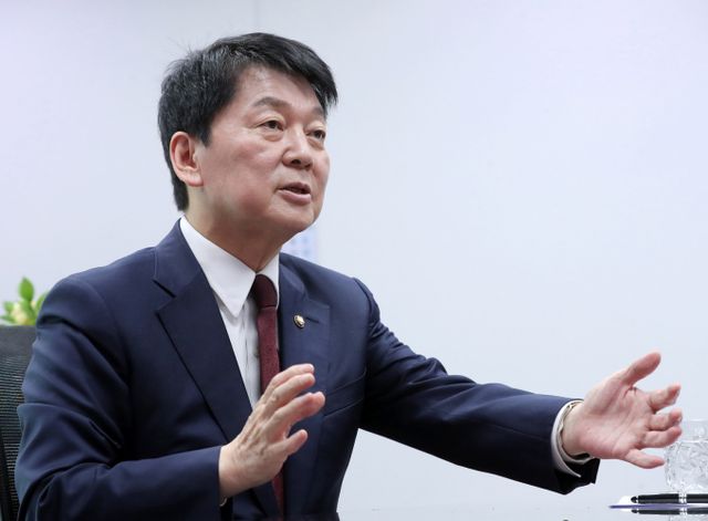 안철수 국민의힘 대선 경선 예비후보. / 사진=머니투데이 김창현 기자 