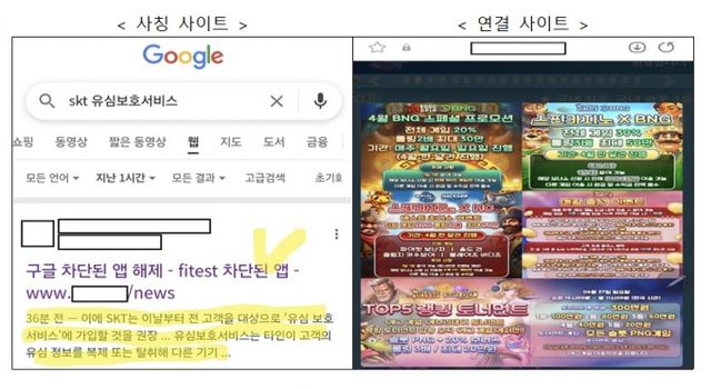 SK텔레콤 유심 무상 교체를 사칭한 온라인 피싱 시도가 확인됐다./사진=뉴시스(과학기술정보통신부 제공)