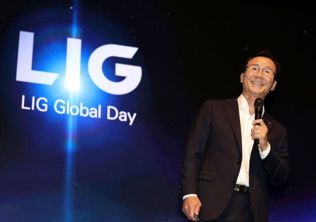 LIG넥스원이 국방과학연구소로부터 834억원 규모의 장사정포요격체계 종합 시제사업을 수주했다. 사진은 신익현 LIG넥스원 대표. /사진=뉴시스