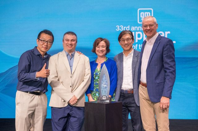 HL만도가 GM '2024 올해의 우수 협력사'에 선정됐다. 사진은 최근 열린 관련 시상식. /사진=HL만도