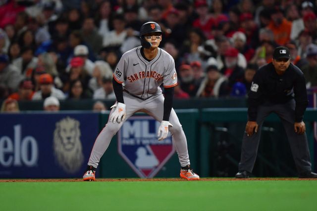 샌프란시스코 자이언츠 이정후가 5경기 연속 안타를 기록했다. 사진은 2025시즌 샌프란시스코 자이언츠에서 활약 중인 이정후의 모습. /사진=로이터
