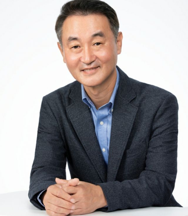 조영기 신임 게임산업협회장이 29일 삼성 코엑스 취임 기자간담회에서 발언하고 있다. /사진=양진원 기자