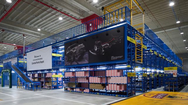 한국토요타가 경기도 시흥시에 '부품물류센터'를 새로 열었다. /사진=한국토요타