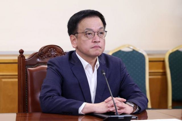 최상목 경제부총리 겸 기획재정부 장관이 지난 3일 오전 서울 중구 은행회관에서 열린 거시경제금융현안간담회에서 모두발언을 마친 후 생각에 잠겨 있다./사진=뉴스1