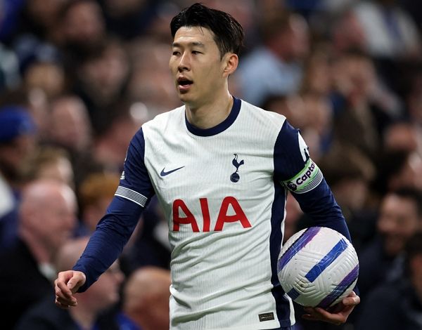 토트넘 홋스퍼가 첼시와의 경기에서 0-1로 패배했다. 사진은 두 달 만에 풀타임을 소화한 토트넘 홋스퍼 손흥민의 모습. /사진=로이터