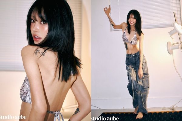 배우 최진실의 딸이자 인플루언서로 활동 중인 최준희가 극세사 몸매를 드러낸 보디프로필을 공개했다. /사진=최준희 인스타그램