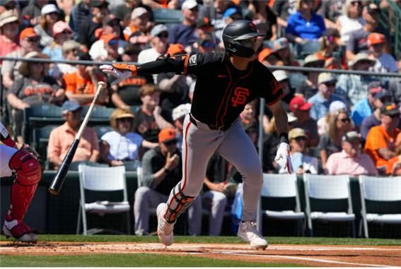 이정후가 5경기 연속 안타를 기록했다. 사진은 2024시즌 샌프란시스코 자이언츠에서 활약한 이정후의 모습./사진=로이터