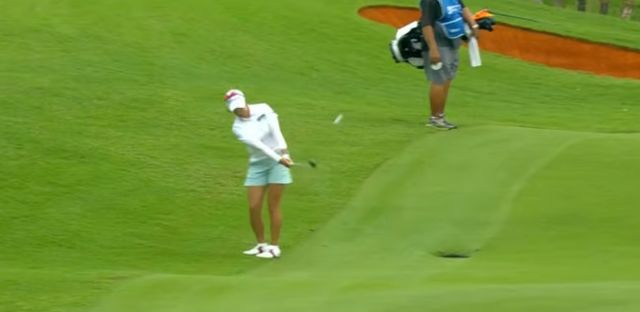 김아림, 김세영, 안나린 등이 T-모바일 매치플레이 166강에서 탈락하며 한국 선수들이 8강에 단 한명도 오르지 못했다. 사진은 김아림이 지난 3월 중국서 열린 대회에서 샷을 하는 모습. /사진=LPGA 공식 홈페이지 영상 캡처