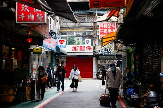 한국 국적 유학생이 타이완 번화가에서 현지인에 피습을 당했다. 사진은 기사 내용과는 무관한 타이완 타이베이 시내 골목길. /사진=로이터