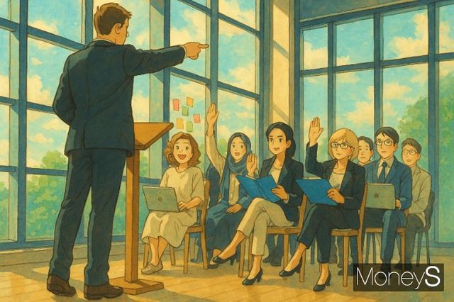 리더는 기준이 명확해야 구성원들에게 올바른 것을 공유할 수 있고 신뢰를 쌓아 협업을 통한 혁신을 이룰 수 있다. /그래픽=김은옥 기자(챗GPT)