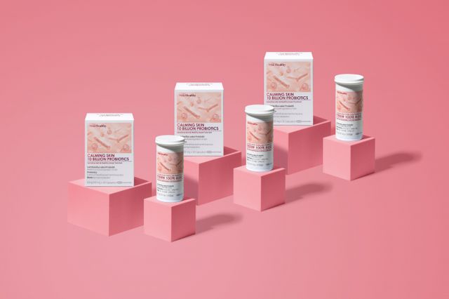 삼진제약 위시헬씨의 '진정피부 100억 유산균'이 주목받고 있다. /사진=삼진제약