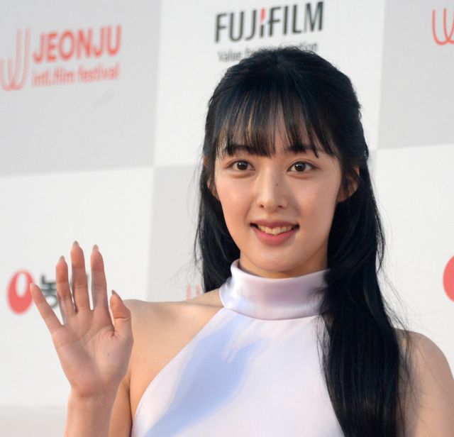 사진은 지난달 30일 전북 전주시 한국소리문화의전당에서 열린 '제26회 전주국제영화제 개막식'에 참석한 배우 김보라. /사진=뉴시스
