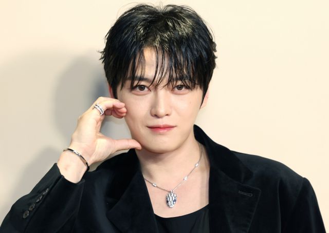 가수 김재중이 금융 해킹 피해를 입은 가운데, 금융사 측의 부실한 초기 대응에 문제를 제기했다.사진은 지난 3월 서울 종로구 푸투라 서울에서 열린 한 주얼리 브랜드 포토콜에 참석한 가수 김재중. /사진=뉴스1