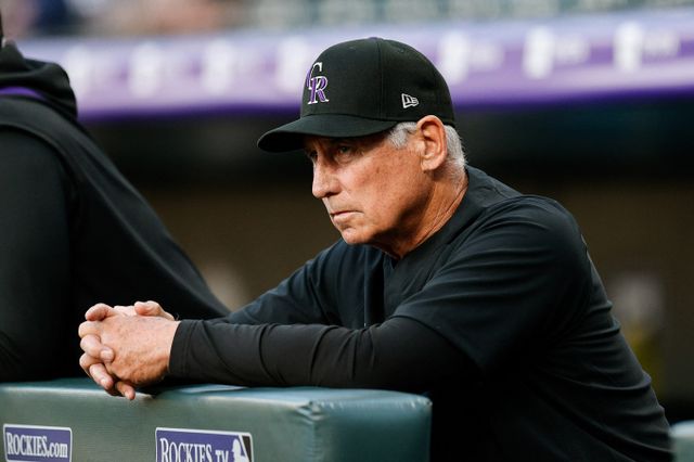 최악의 시즌을 보내고 있는 콜로라도 로키스가 버드 블랙 감독을 경질했다. 사진은 2025시즌 콜로라도 로키스의 사령탑을 맡았던 버드 블랙 감독의 모습. /사진=로이터