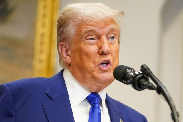 도널드 트럼프 미국 대통령의 약가 인하 행정명령에 바이오시밀러 기업이 수혜를 얻을 것이란 관측이 나온다. 사진은 도널드 트럼프 미국 대통령. /사진=로이터