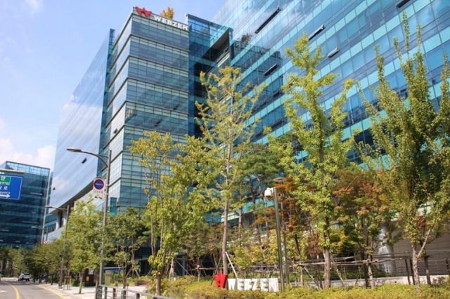 웹젠 사옥 전경. /사진=웹젠