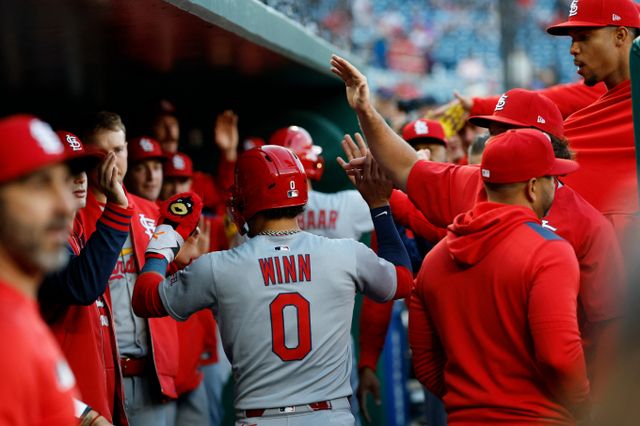 세인트루이스 카디널스가 필라델피아 필리스와의 경기에서 3-2로 신승했다. 사진은 2025시즌 세인트루이스 카디널스 선수단의 모습. /사진=로이터