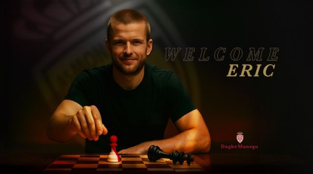 에릭 다이어가 AS모나코와 3년 계약을 체결했다. 사진은 15일(한국시각) 모나코가 공개한 다이어의 모습. /사진=AS모나코 홈페이지 캡처