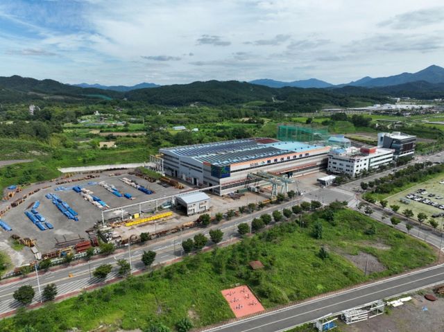 비에이치아이 경남 함안 본사 전경/사진=비에이치아이 