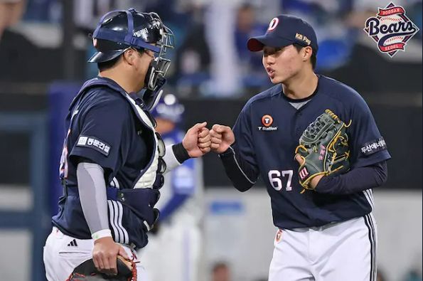 두산 베어스 신인투수 홍민규가 KIA타이거즈 제임스 네일과 선발 맞대결을 펼친다. /사진=두산 베어스 홈페이지 캡처