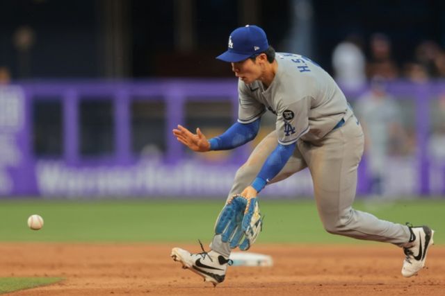 김혜성이 17일 LA에인절스와 경기에 선발 출장한다./사진=로이터