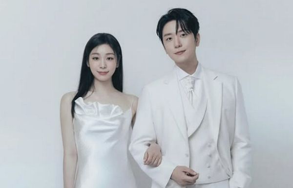 포레스텔라 멤버 고우림이 19일 전역한다. 사진은 전 피겨스케이팅 선수 김연아와(왼쪽) 그의 남편인 포레스텔라 멤버 고우림 모습. /사진=김연아 인스타그램 캡처
