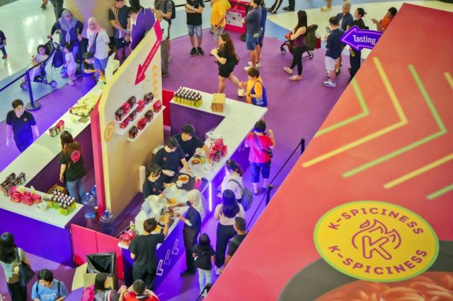 삼양식품이 '맵' 말레이시아 팝업스토어를 열었다. /사진=삼양라운드스퀘어