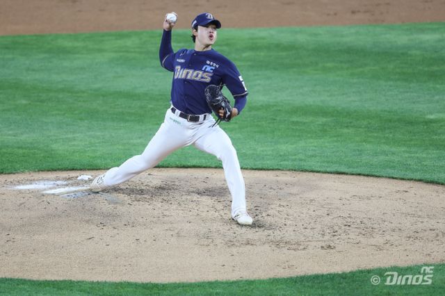 NC다이노스 투수 목지훈이 선발 3연승에 도전한다. 사진은 NC다이노스 투수 목지훈의 모습. /사진=NC다이노스 제공