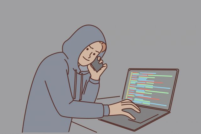 보이스피싱의 현금 인출책 알바를 하면서 피해금액 수십억원을 조직에 송금한 일당이 항소심 법원으로부터 감형 받았다.해당 삽화는 기사내용과 무관함. /사진=이미지투데이