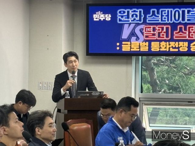 사진은 이날 발제자로 나선 이정수 서울대학교 금융법 교수가 설명하는 모습. /사진=머니S 이예빈 기자 