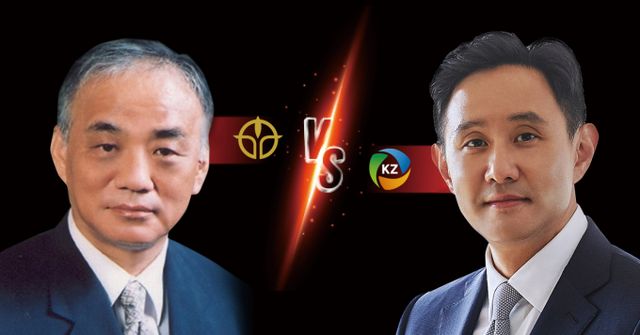 장형진 영풍 고문(왼쪽)과 최윤범 고려아연 회장. /그래픽=김은옥 기자