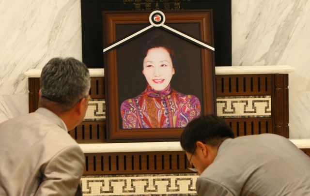 배우 여운계가 세상을 떠난지 16년이 흘렀다. 사진은 2009년5월22일 서울 신촌 세브란스 병원에 마련된 여운계 빈소. /사진=머니투데이