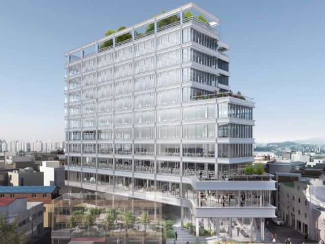 코람코자산운용이 태영건설의 프로젝트파이낸싱(PF) 부실 사업장이었던 성수동 오피스개발 사업을 인수해 사업 정상화에 나선다. 사진은 코람코 성수동2가 오피스 조감도. /사진=코람코