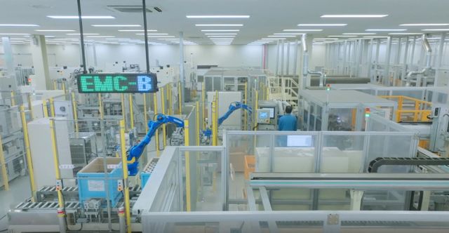 포스코모빌리솔루션 천안공장에서는 구동모터코아를 생산한다. /사진=포스코모빌리솔루션