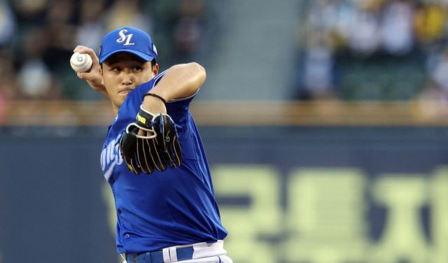 삼성 라이온즈 투수 최원태가 12일 만에 복귀전을 갖는다. 사진은 삼성에서 활약 중인 최원태의 모습. /사진=뉴시스 