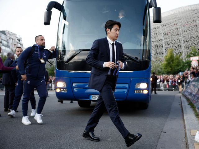 파리 생제르맹 미드필더 이강인이 유럽축구연맹 챔피언스리그 결승을 앞두고 원팀을 강조했다. 사진은 파리 생제르맹에서 활약 중인 이강인의 모습. /사진=로이터