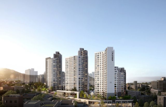 '쌍용 더 플래티넘 동래 아시아드' 조감도 /사진 제공=쌍용건설