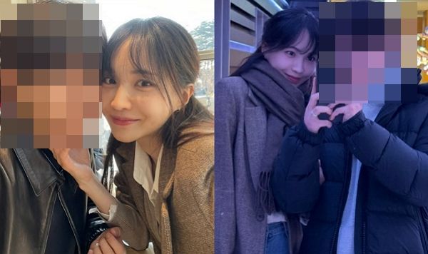 '하트시그널 3' 출신 서은우가 임신 사실을 공개한 가운데 심경을 밝혔다. 사진은 서은우가 인스타그램에 공개한 남자친구와 데이트 중인 모습. /사진=서은우 인스타그램 캡처