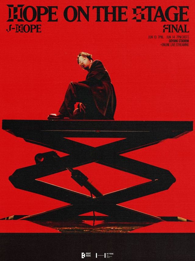 글로벌 그룹 '방탄소년단'(BTS) 멤버 제이홉이 약 4개월동안 진행하는 첫 월드투어 여정을 일산에서 마무리한다.사진은 방탄소년단 제이홉의 월드투어 앙코르 콘서트 제이홉 투어 '호프 온 더 스테이지' 파이널 포스터. /사진=빅히트뮤직