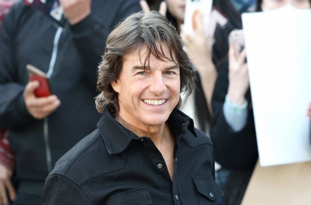 할리우드 배우 톰 크루즈가 2년 만에 다시 한국을 찾은 가운데 서울 마포구 공덕동에서 목격됐다는 소식이 전해졌다. 사진은 지난 7일 '미션 임파서블: 파이널 레코닝' 홍보를 위해 서울김포비즈니스항공센터(SGBAC)를 통해 내한한 톰 크루즈. /사진=뉴스1