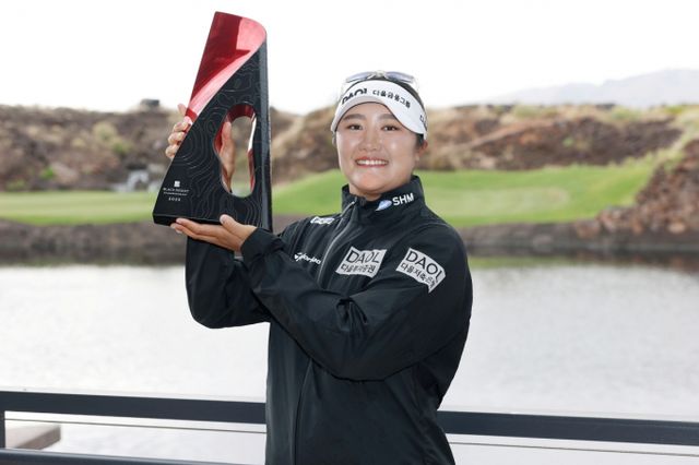  '테일러메이드 어패럴'이 후원하는 유해란 프로가 LPGA 투어 블랙 데저트 챔피언십에서 통산 세번째 우승을 차지했다. /사진=테일러메이드